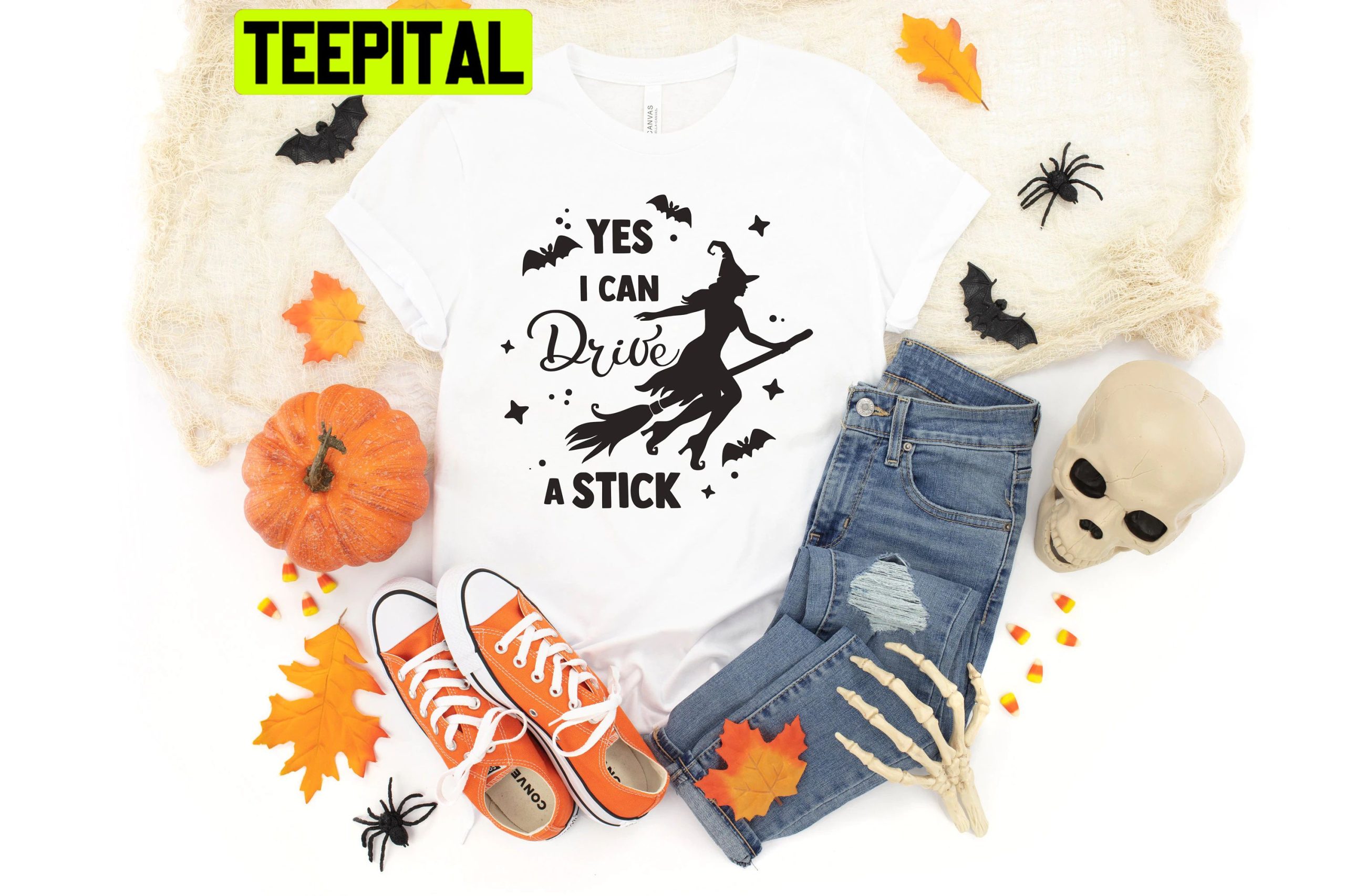 Yes I Can Drive A Stick Halloween Witch Riding Brooms Trending Unisex Shirt Yes I Can Drive A Stick Halloween Witch Riding Brooms Trending Unisex Shirt
