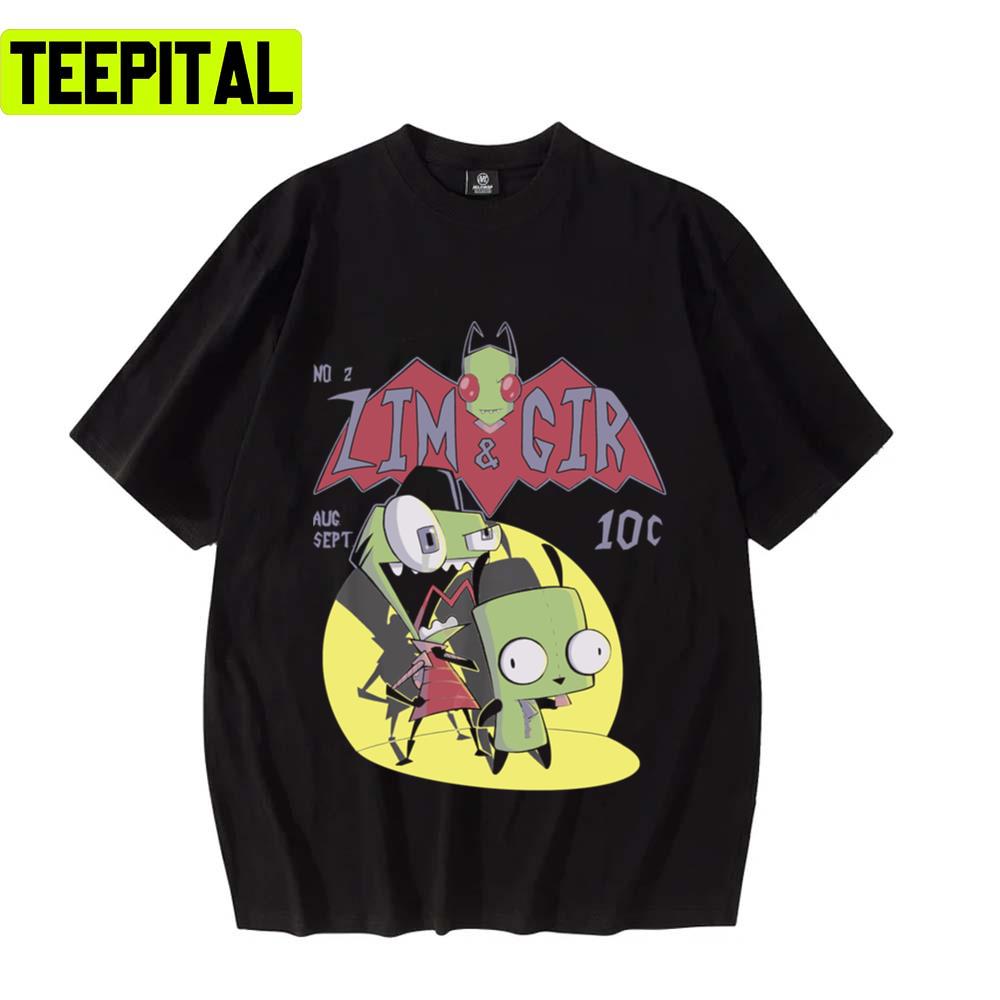 Zim And Gir Invader Zim Unisex T-Shirt Zim And Gir Invader Zim Unisex T-Shirt