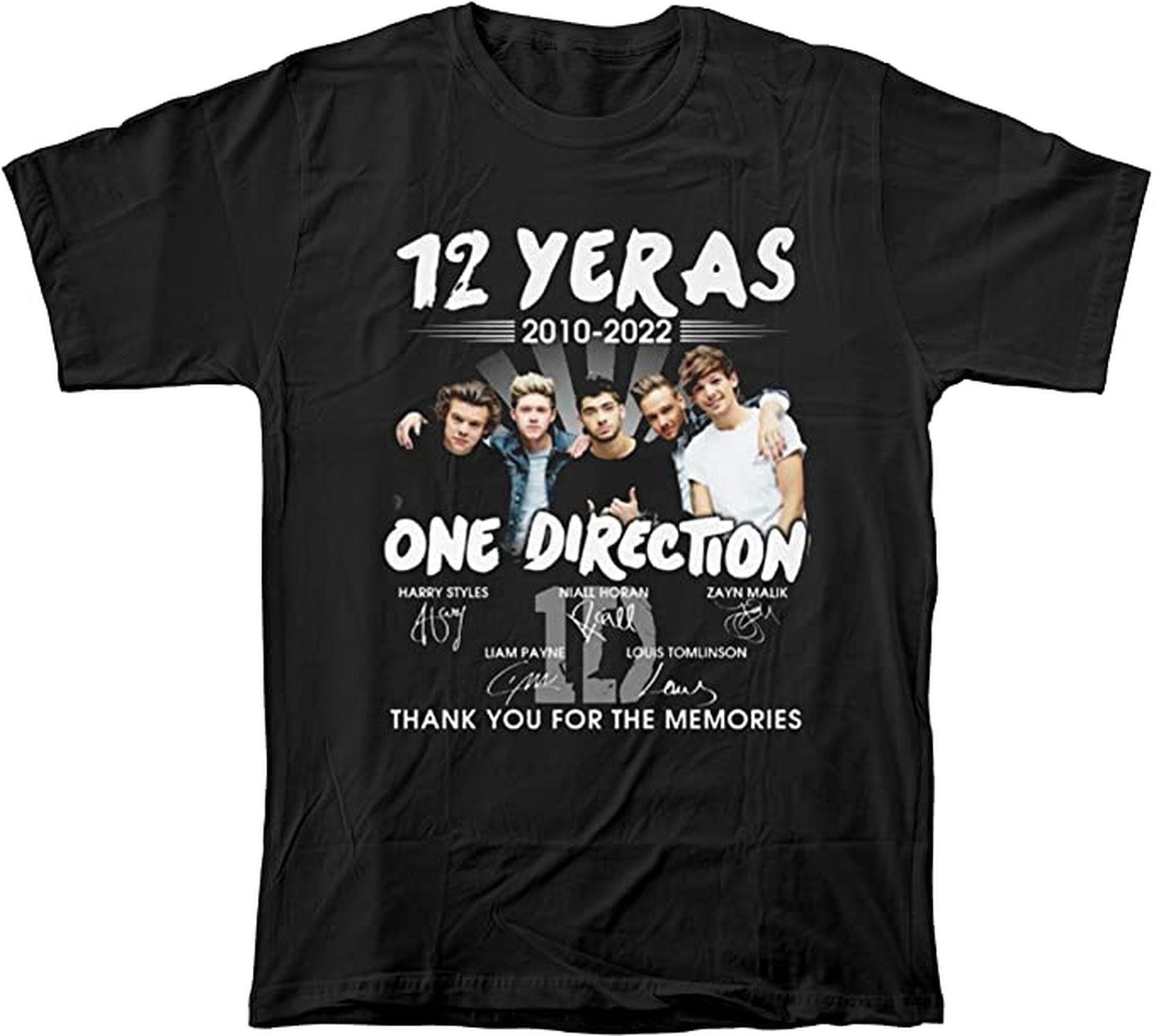 12 Years Of Direction Retro Illustration Unisex T-Shirt 12 Years Of Direction Retro Illustration Unisex T-Shirt