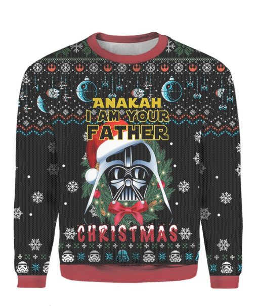 3D I Am Your Father Christmas Ugly Sweatshirt