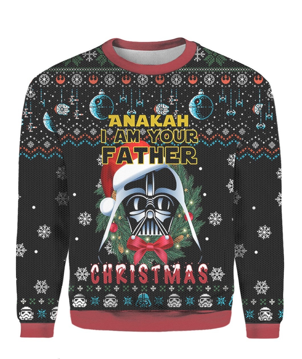 3D I Am Your Father Christmas Ugly Sweatshirt 3D I Am Your Father Christmas Ugly Sweatshirt