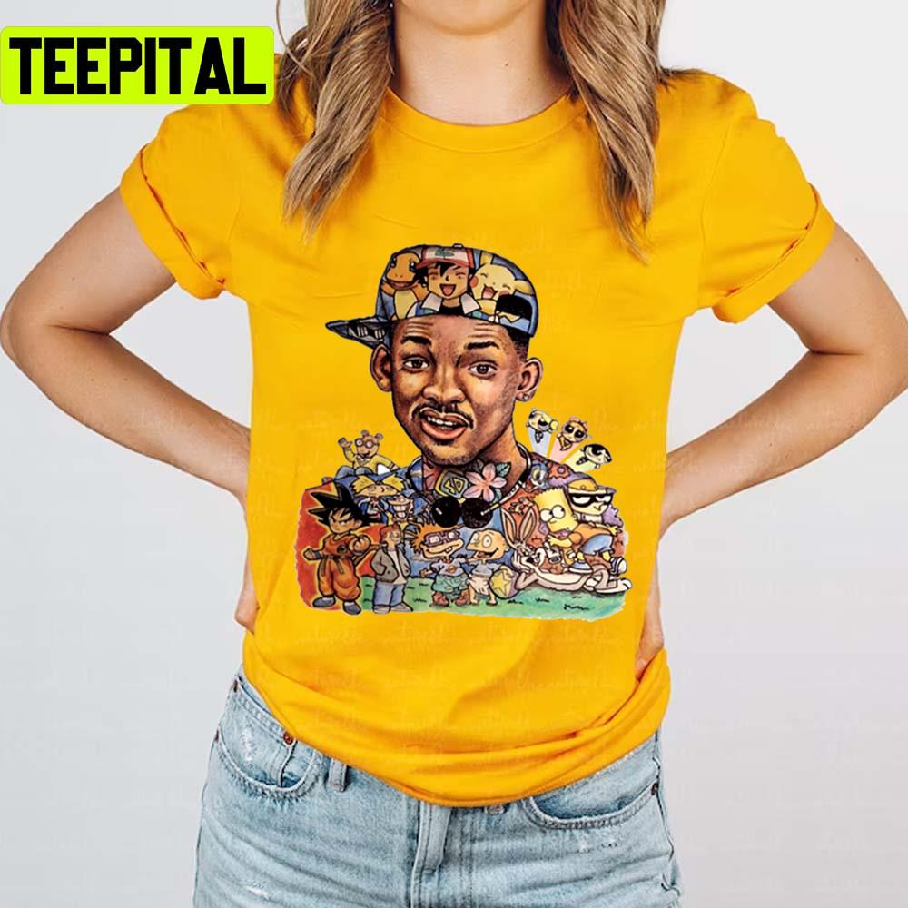 90s Retro Vintage Will Smith Fresh Prince Of Bel Air Unisex T-Shirt 90s Retro Vintage Will Smith Fresh Prince Of Bel Air Unisex T-Shirt