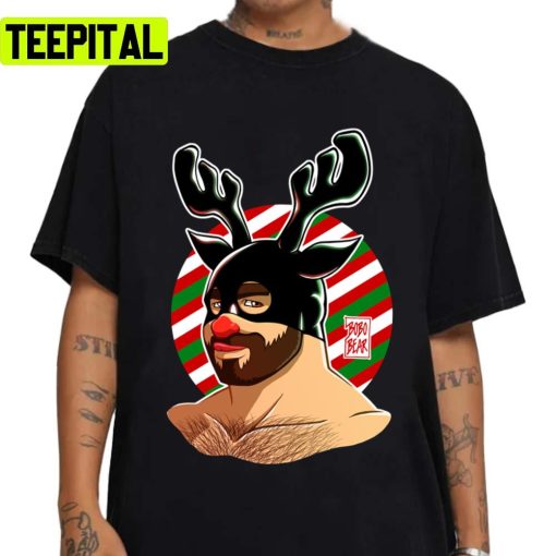 Adam Likes Xmas In Rubber Reindeer Unisex Sweatshirt
