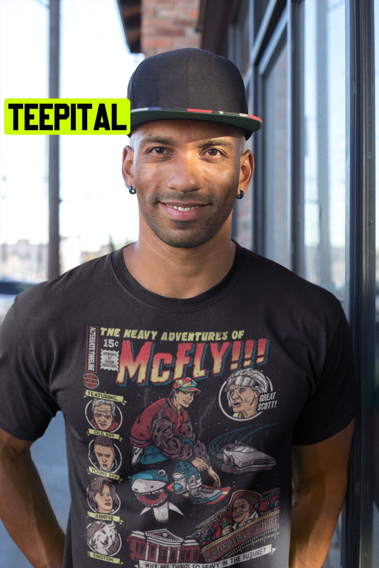 Adventures Of Mcfly Comic Trending Unisex Shirt Adventures Of Mcfly Comic Trending Unisex Shirt
