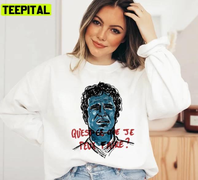 Aesthetic Portrait Pierrot Le Fou Unisex Sweatshirt Aesthetic Portrait Pierrot Le Fou Unisex Sweatshirt