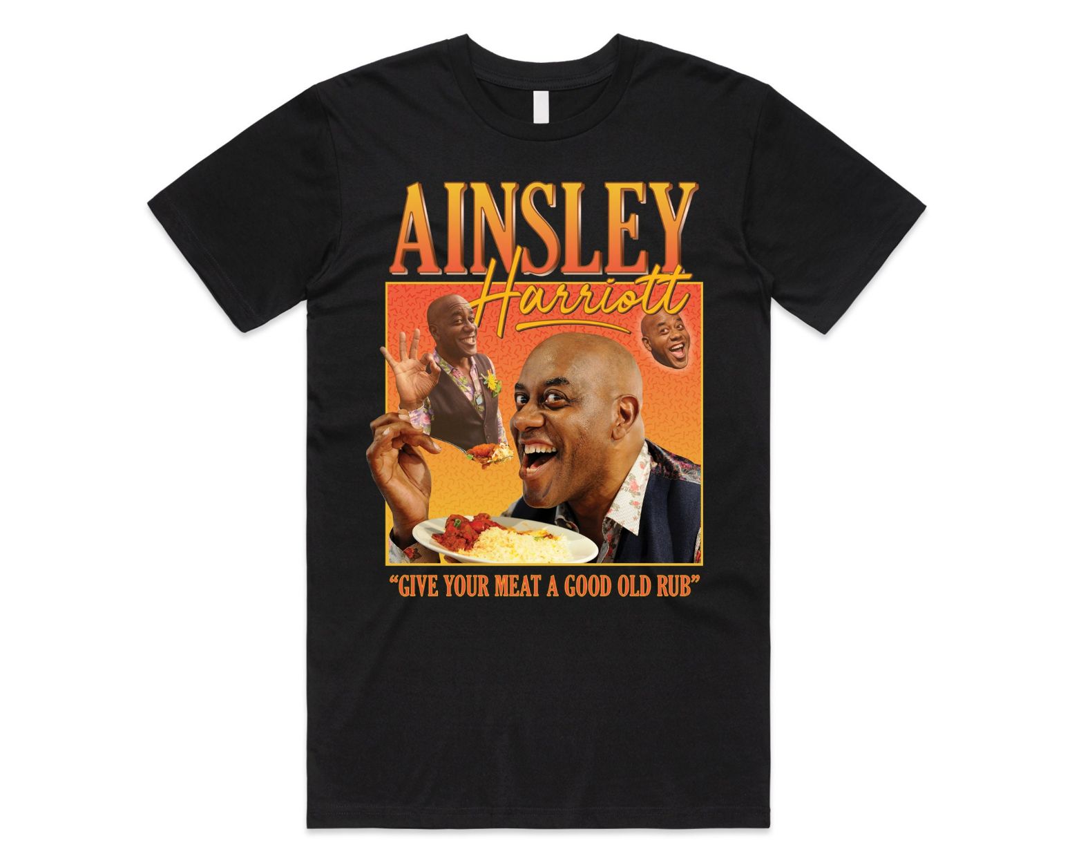 Ainsley Harriott Homage T-Shirt Ainsley Harriott Homage T-Shirt