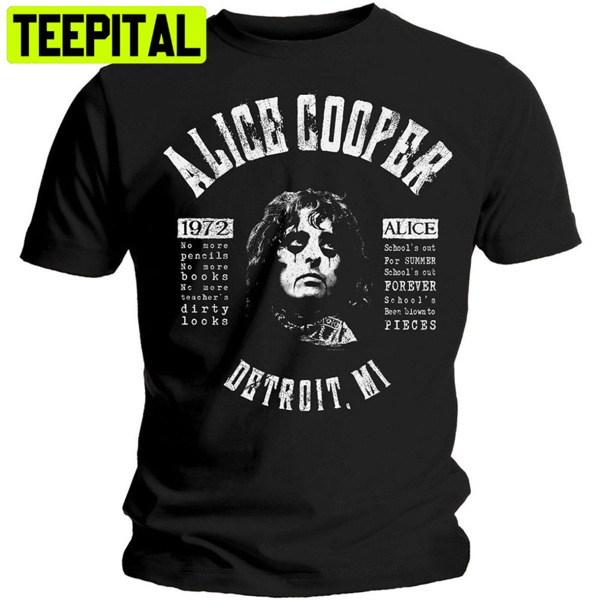 Alice Cooper Schools Out For Summer Rock Trending Unisex Shirt Alice Cooper Schools Out For Summer Rock Trending Unisex Shirt