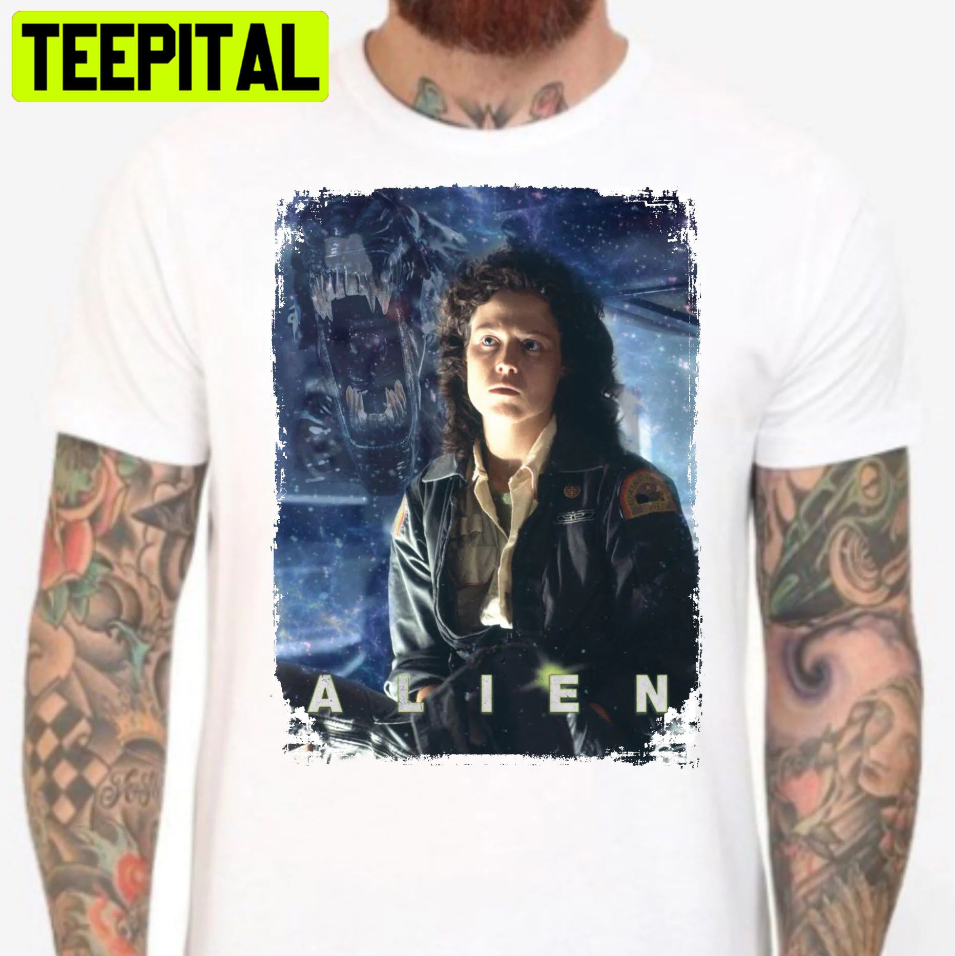 Alien Horror Movie Halloween Trending Unsiex T-Shirt Alien Horror Movie Halloween Trending Unsiex T-Shirt