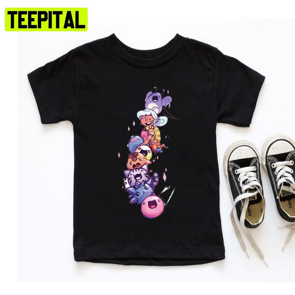 All Characters Colorful Art Slime Rancher 2 Hoodie All Characters Colorful Art Slime Rancher 2 Hoodie