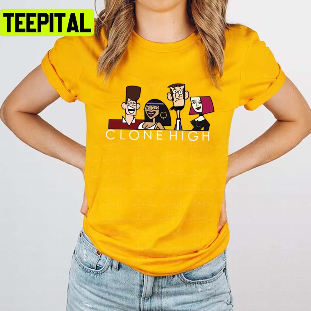 All Characters In Clone High Unisex T-Shirt All Characters In Clone High Unisex T-Shirt