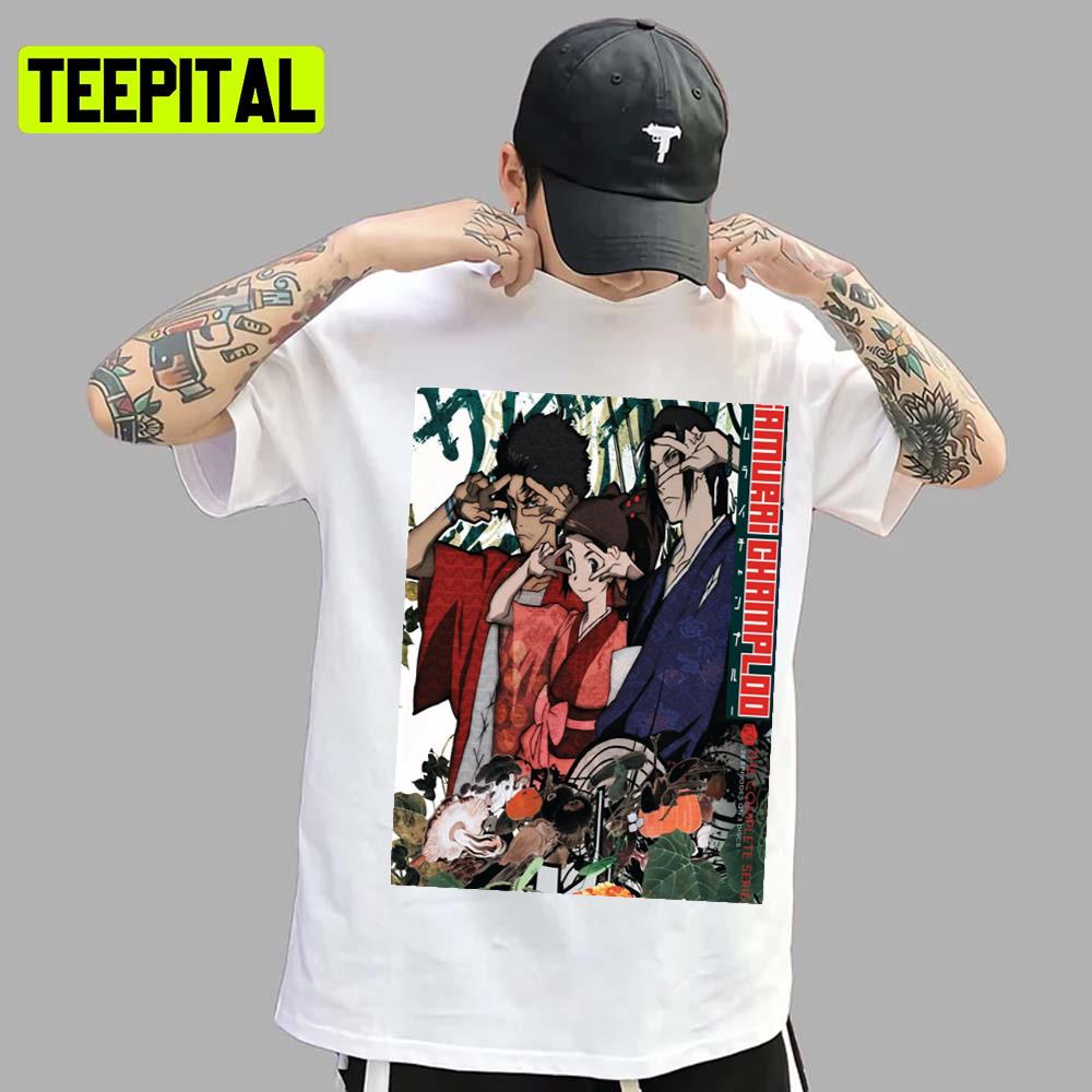 All Characters Samurai Champloo Unisex T-Shirt All Characters Samurai Champloo Unisex T-Shirt