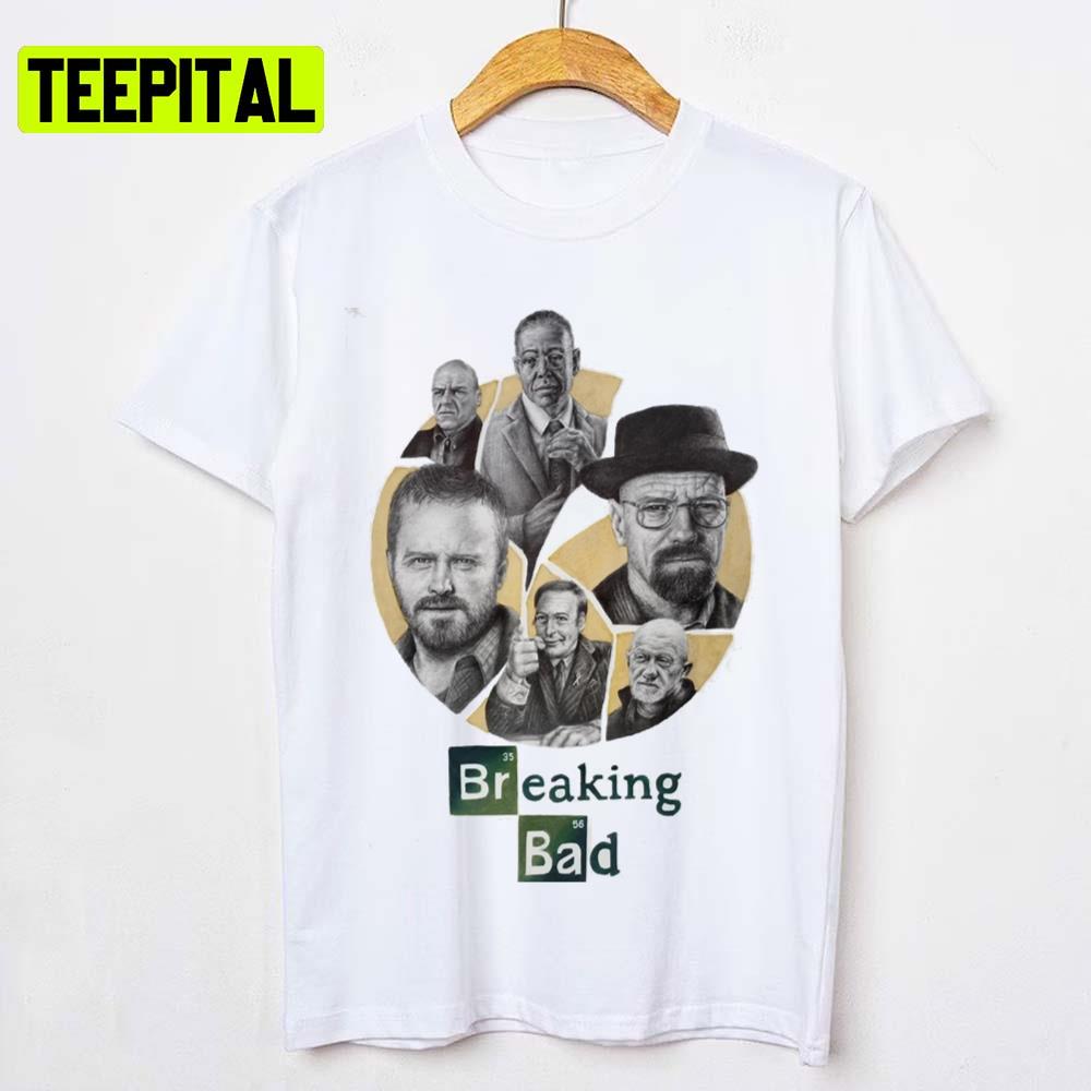 All Characters The Breaking Bad 2022 Unisex T-Shirt All Characters The Breaking Bad 2022 Unisex T-Shirt