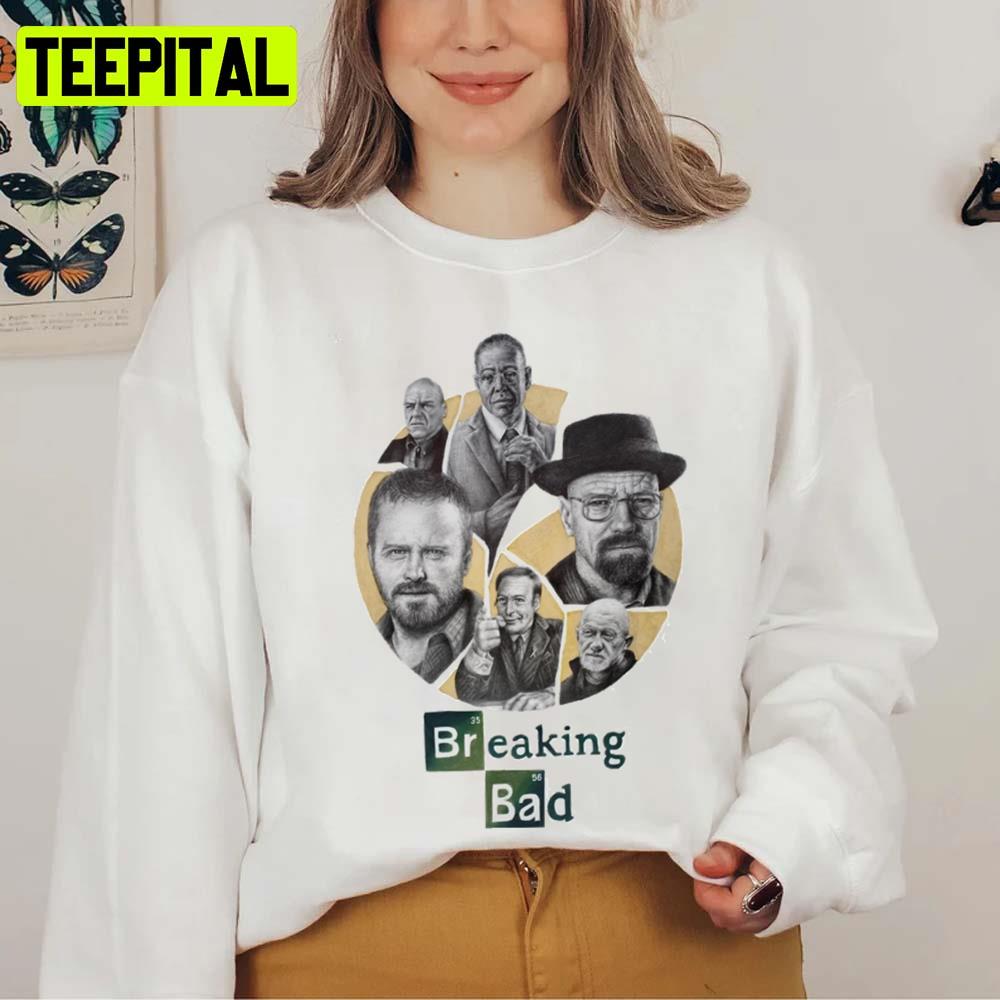 All Characters The Breaking Bad 2022 Unisex T-Shirt All Characters The Breaking Bad 2022 Unisex T-Shirt