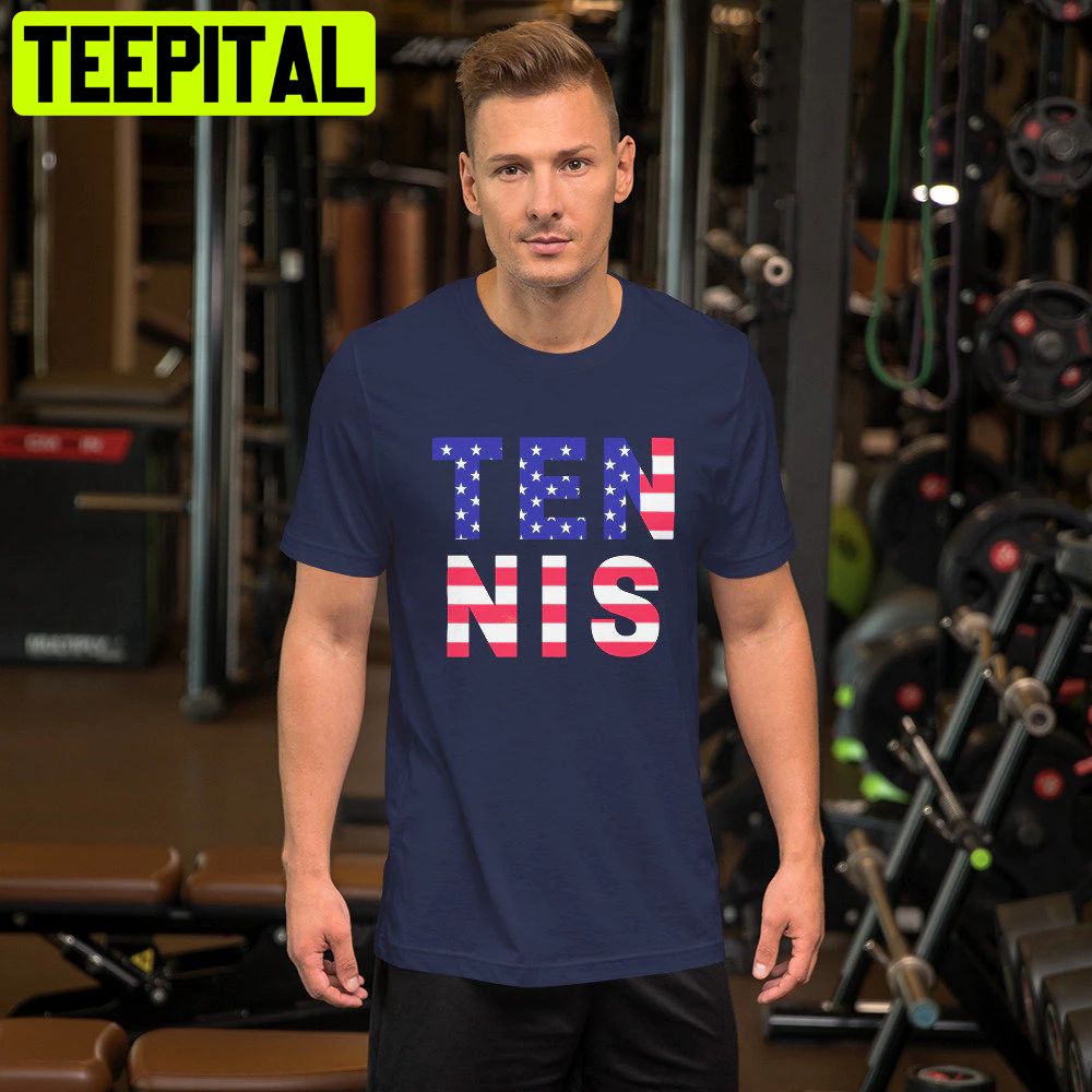 American Flag Us Open Tennis 2022 Trending Unisex Shirt American Flag Us Open Tennis 2022 Trending Unisex Shirt