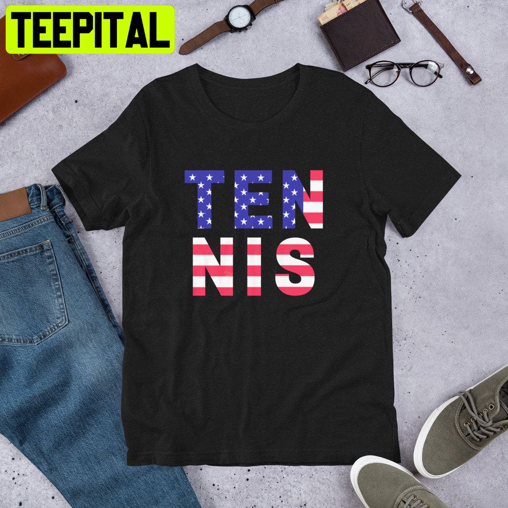 American Flag Us Open Tennis 2022 Trending Unisex Shirt American Flag Us Open Tennis 2022 Trending Unisex Shirt