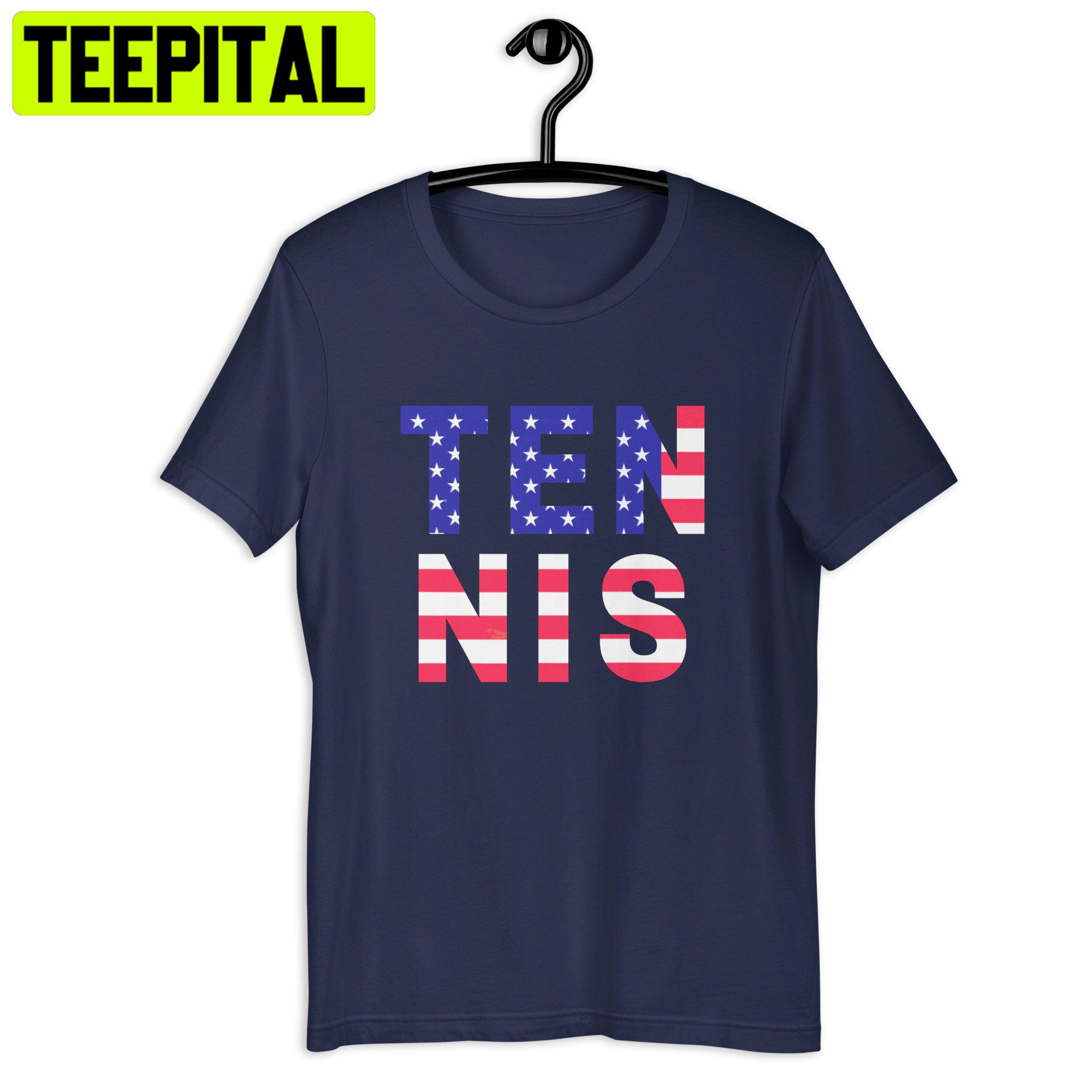 American Flag Us Open Tennis 2022 Trending Unisex Shirt American Flag Us Open Tennis 2022 Trending Unisex Shirt