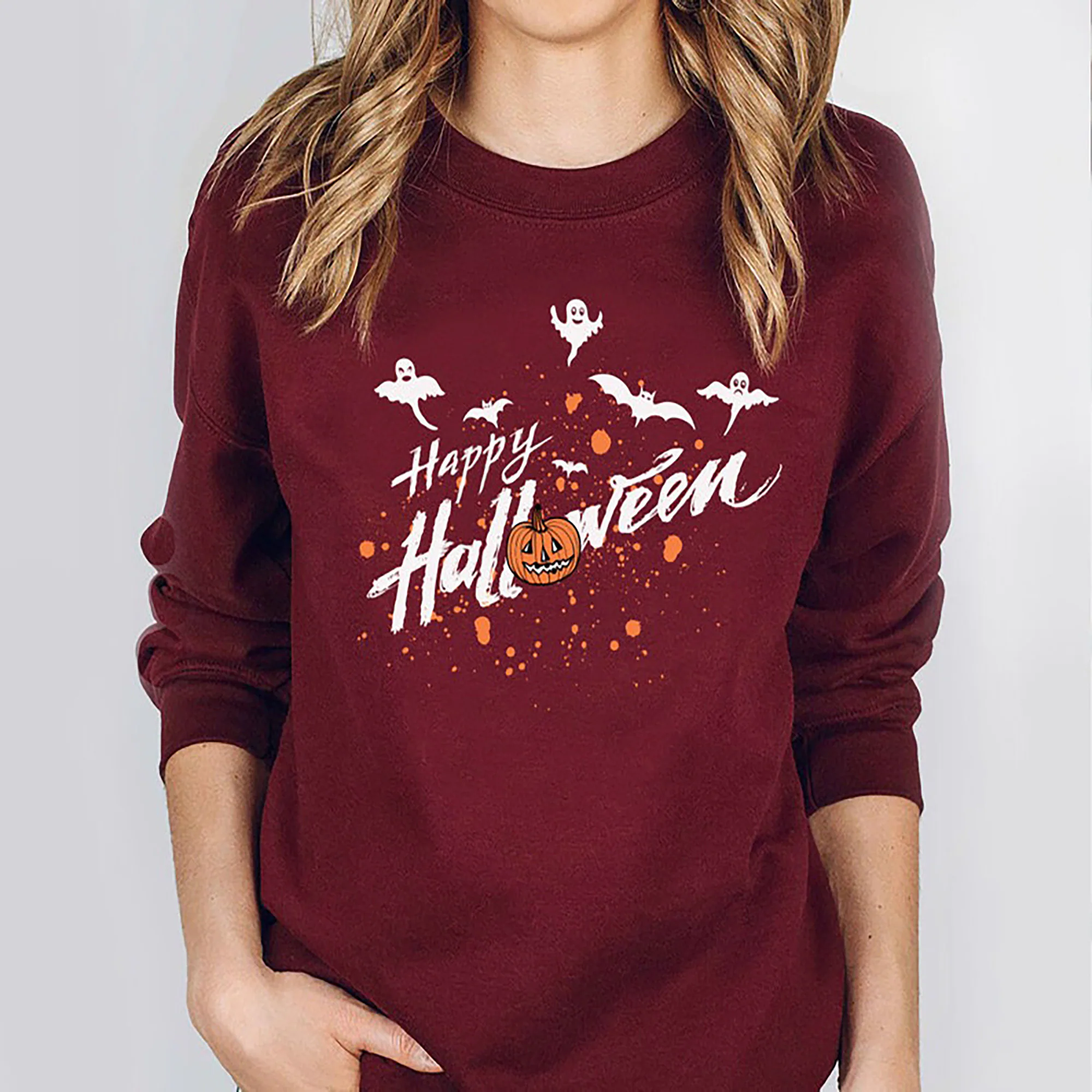 And Ghost Pumpkin Halloween Unisex Sweatshirt And Ghost Pumpkin Halloween Unisex Sweatshirt