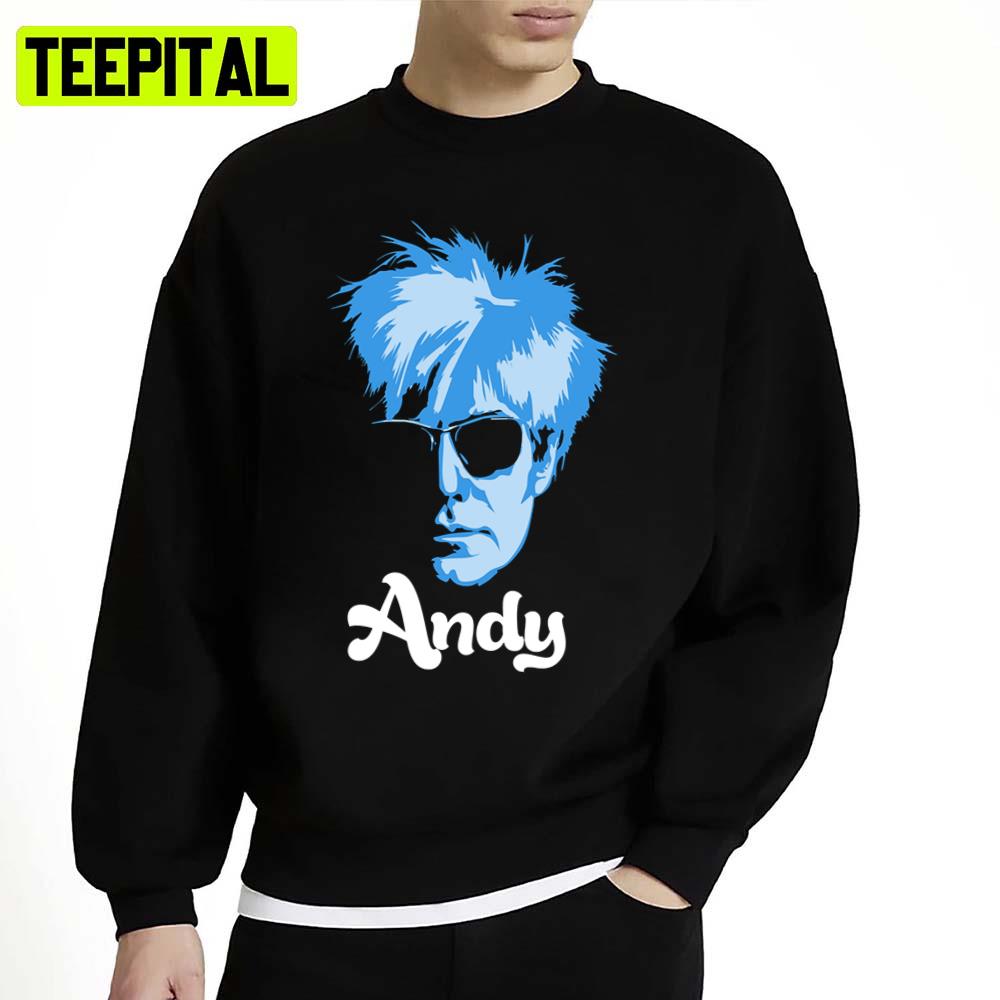 Andy Warhol Pop Art Glass Blue Unisex Sweatshirt Andy Warhol Pop Art Glass Blue Unisex Sweatshirt