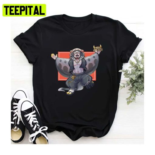 Animated Big Man Cute Illustration Unisex Sweatshirt