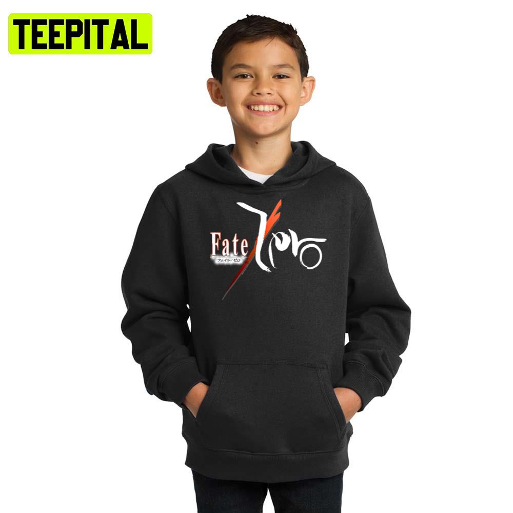 Animated Fate Zero Logo Design Hoodie Animated Fate Zero Logo Design Hoodie