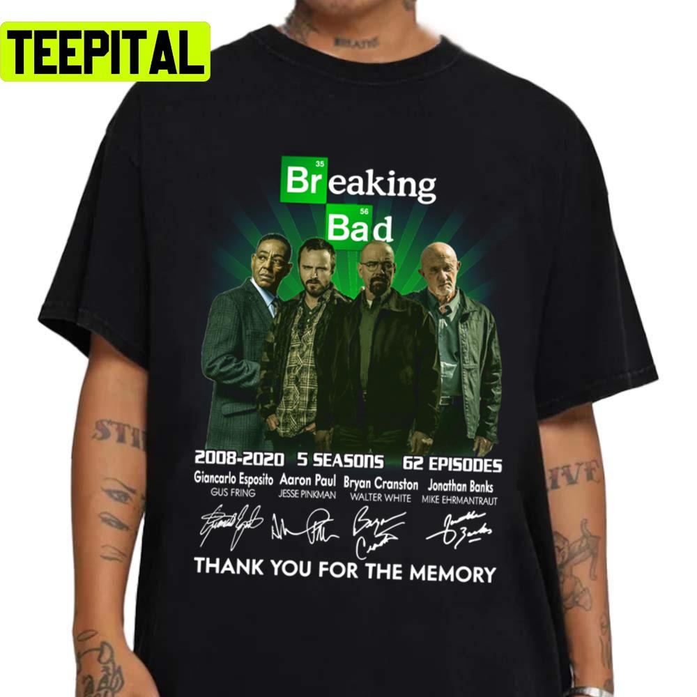 Anniversary Thank You For The Memories Breaking Bad Unisex Sweatshirt Anniversary Thank You For The Memories Breaking Bad Unisex Sweatshirt