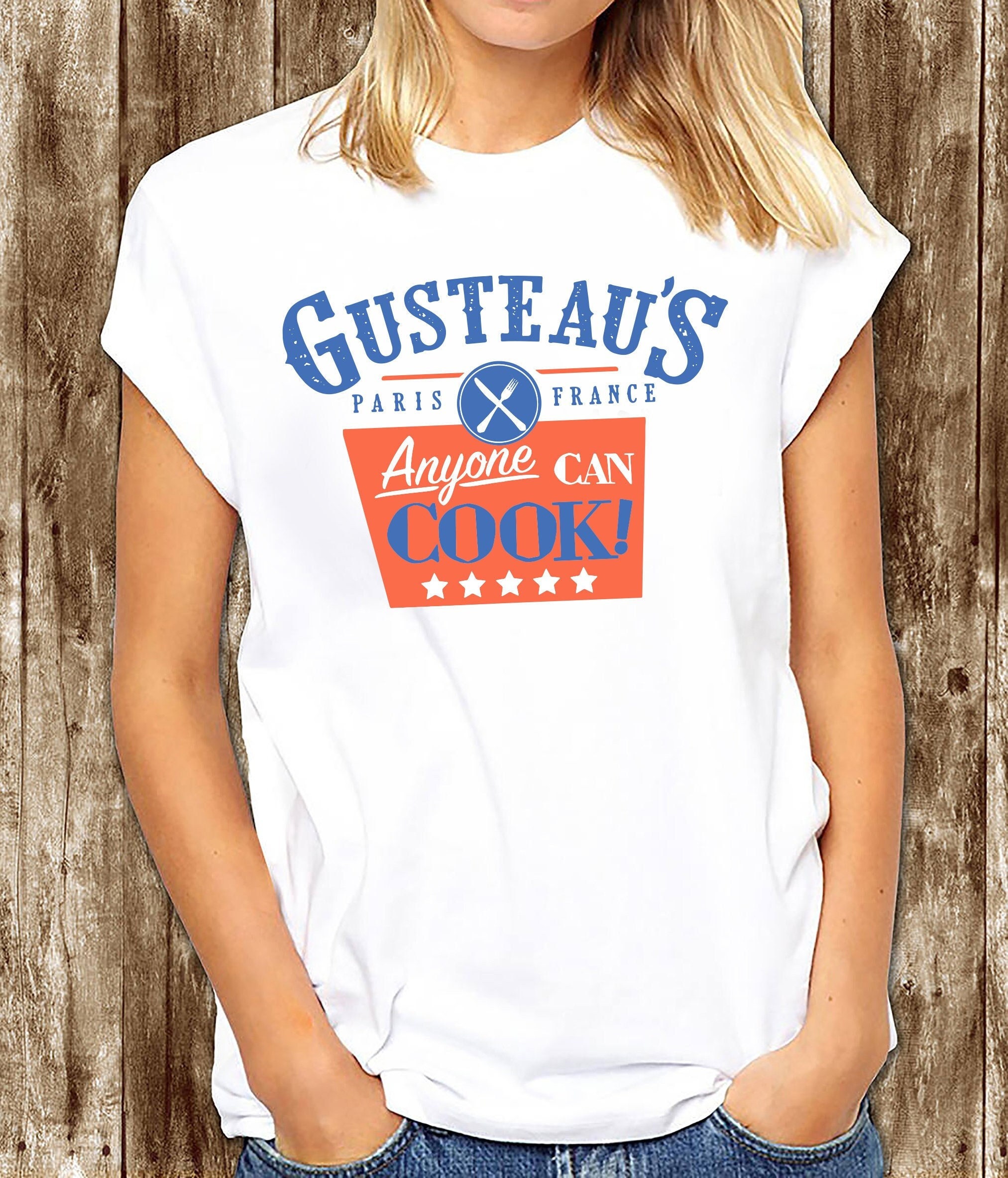 Anyone Can Cook Gusteau’s Ratatouille Disney Ratatouille Unisex T-Shirt Anyone Can Cook Gusteau’s Ratatouille Disney Ratatouille Unisex T-Shirt