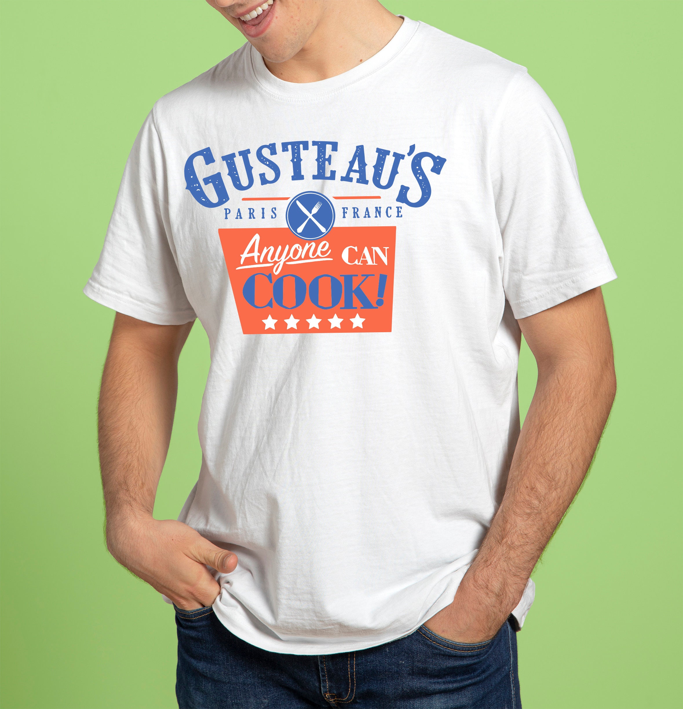 Anyone Can Cook Gusteau’s Ratatouille Disney Ratatouille Unisex T-Shirt Anyone Can Cook Gusteau’s Ratatouille Disney Ratatouille Unisex T-Shirt