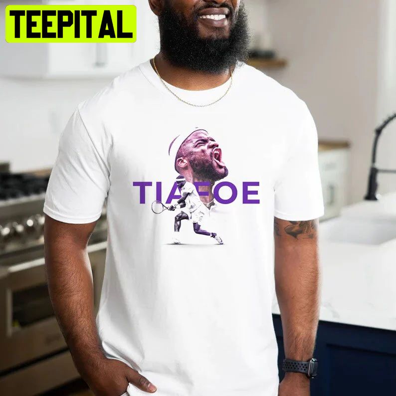 Art 2022 Frances Tiafoe Tennis Player Victory Trending Unisex Shirt Art 2022 Frances Tiafoe Tennis Player Victory Trending Unisex Shirt