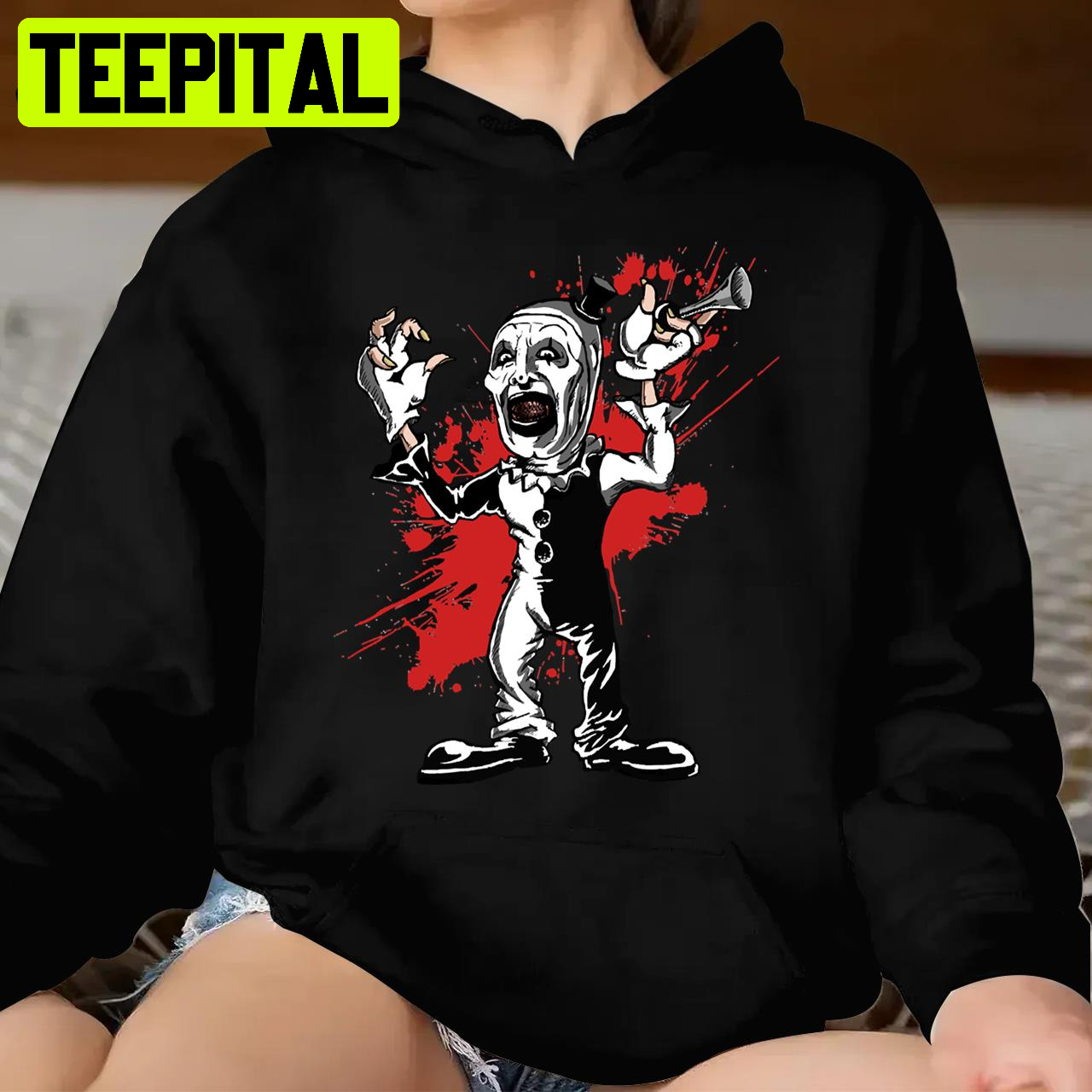 Art Terrifer Slasher Movie Music Fans Terrifier Cool Halloween Shirt Art Terrifer Slasher Movie Music Fans Terrifier Cool Halloween Shirt