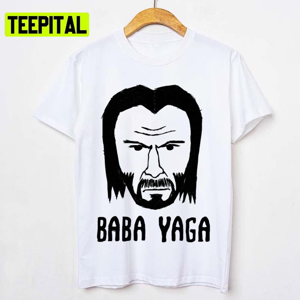Baba Yaga John Wick Cute Art Unisex T-Shirt Baba Yaga John Wick Cute Art Unisex T-Shirt