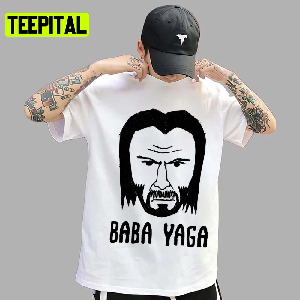 Baba Yaga John Wick Cute Art Unisex T-Shirt Baba Yaga John Wick Cute Art Unisex T-Shirt