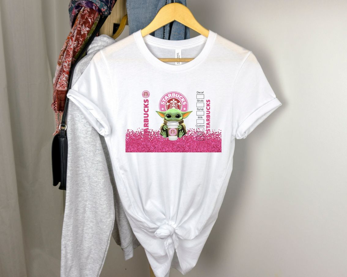 Baby Yoda Starbucks Shirt Baby Yoda Starbucks Shirt