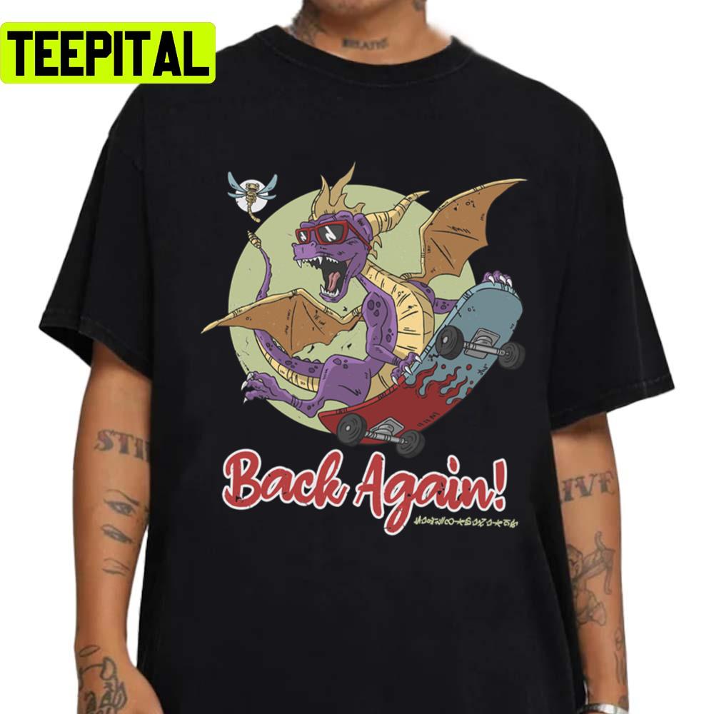 Back Again Spyro The Dragon Game Spyro Reignited Trilogy Unisex Sweatshirt Back Again Spyro The Dragon Game Spyro Reignited Trilogy Unisex Sweatshirt