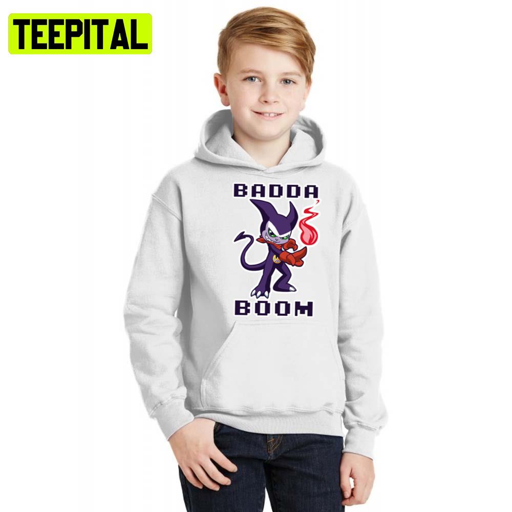 Badda Boom Animated Design Hoodie Badda Boom Animated Design Hoodie