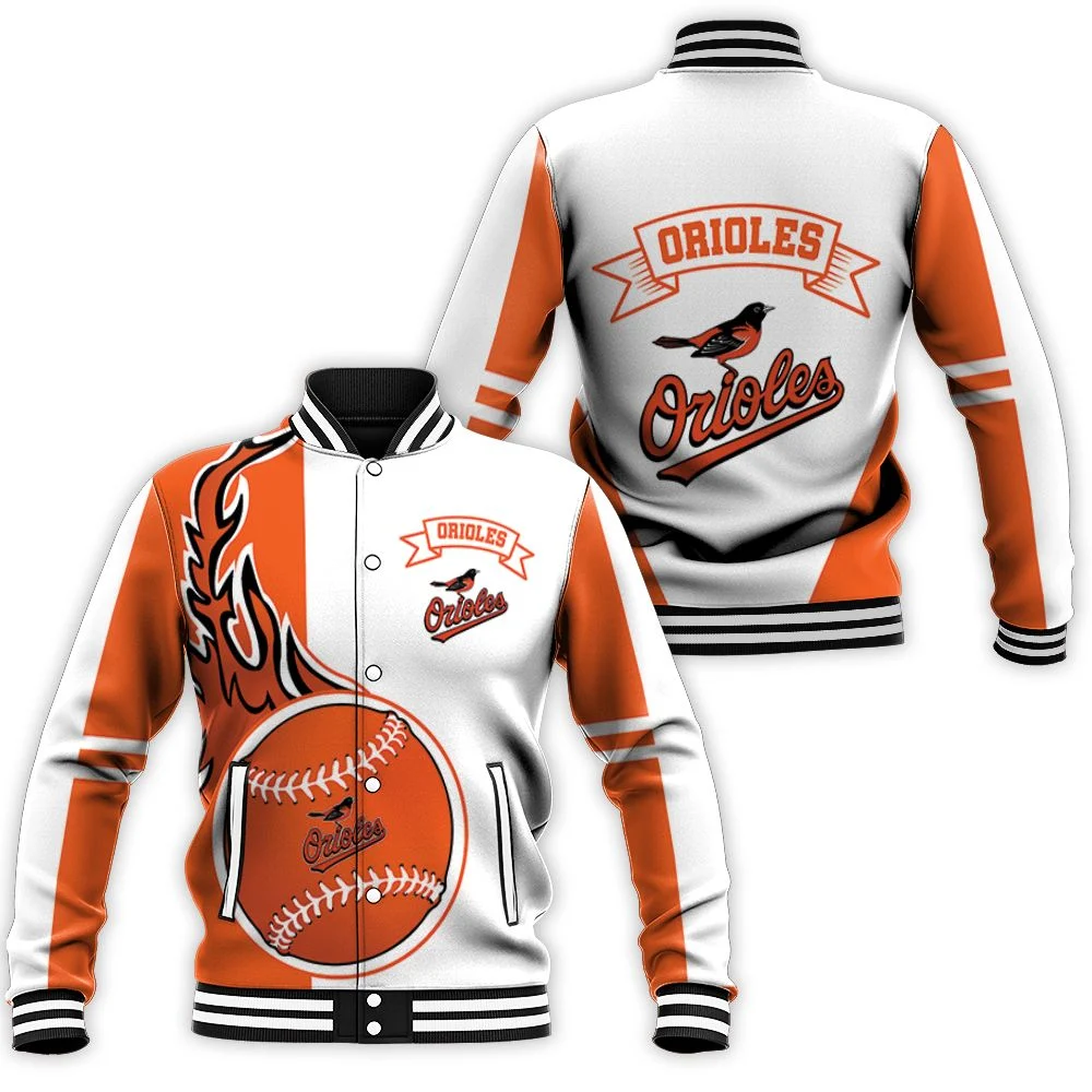 Baltimore Orioles 3d Baseball Jacket Baltimore Orioles 3d Baseball Jacket