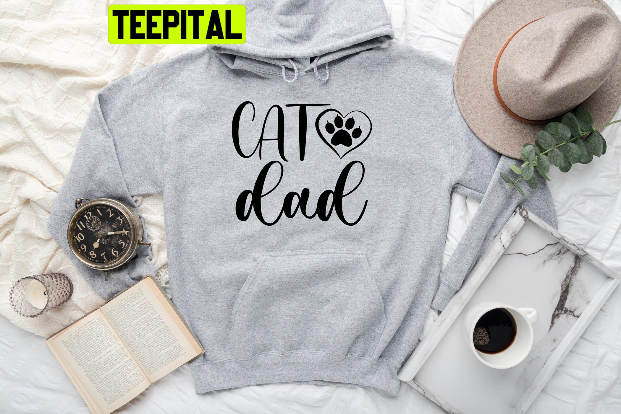 Best Cat Dad Ever Trending Unisex Hoodie Best Cat Dad Ever Trending Unisex Hoodie