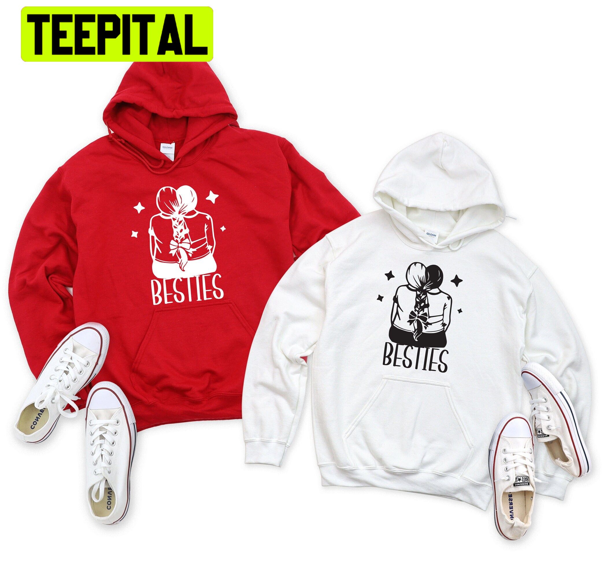 Besties Bf Forever Trending Unisex Hoodie Besties Bf Forever Trending Unisex Hoodie