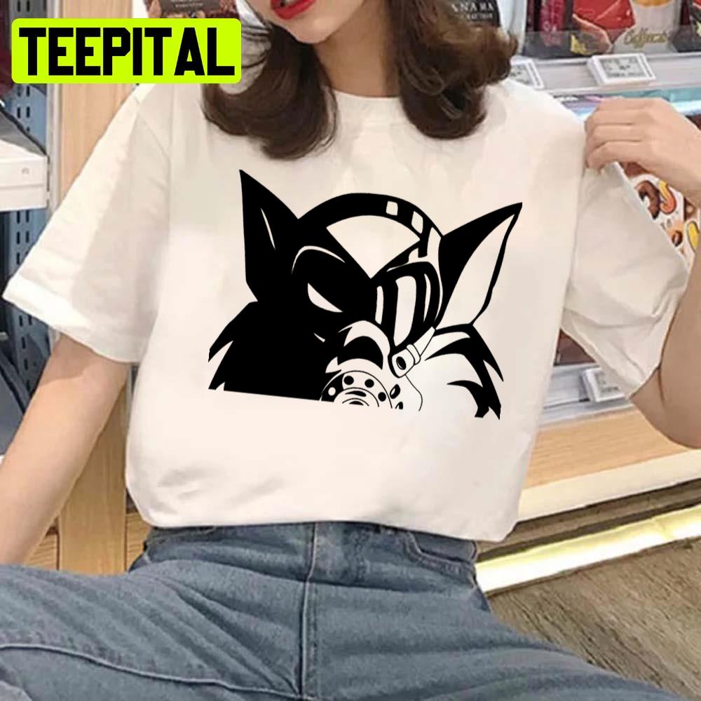 Black And White Art Swat Cats Unisex T-Shirt Black And White Art Swat Cats Unisex T-Shirt