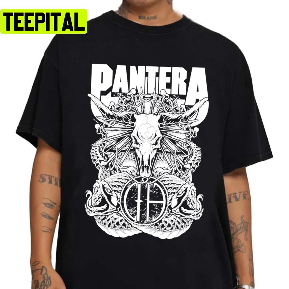 Black And White Musician Pantera Unisex Sweatshirt Black And White Musician Pantera Unisex Sweatshirt