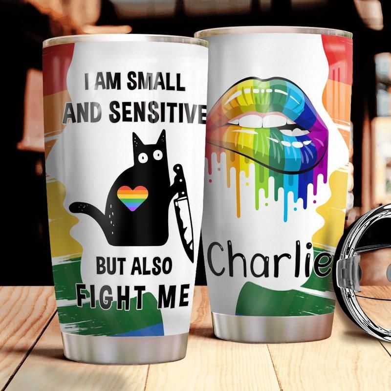 Black Cat LGBT Stainless Steel Cup Black Cat LGBT Stainless Steel Cup