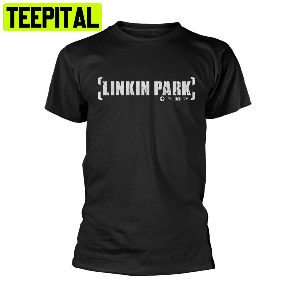 Black Linkin Park Bracket Logo Trending Unisex Shirt Black Linkin Park Bracket Logo Trending Unisex Shirt