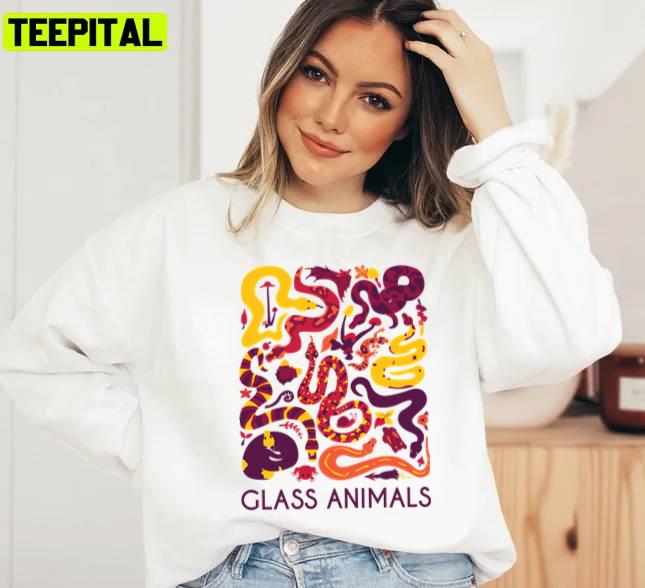 Black Mambo Style Glass Animals Unisex Sweatshirt Black Mambo Style Glass Animals Unisex Sweatshirt