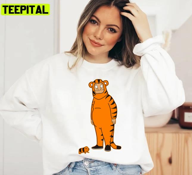 Black & Orange Party Teddy Halloween Graphic Unisex Sweatshirt Black & Orange Party Teddy Halloween Graphic Unisex Sweatshirt