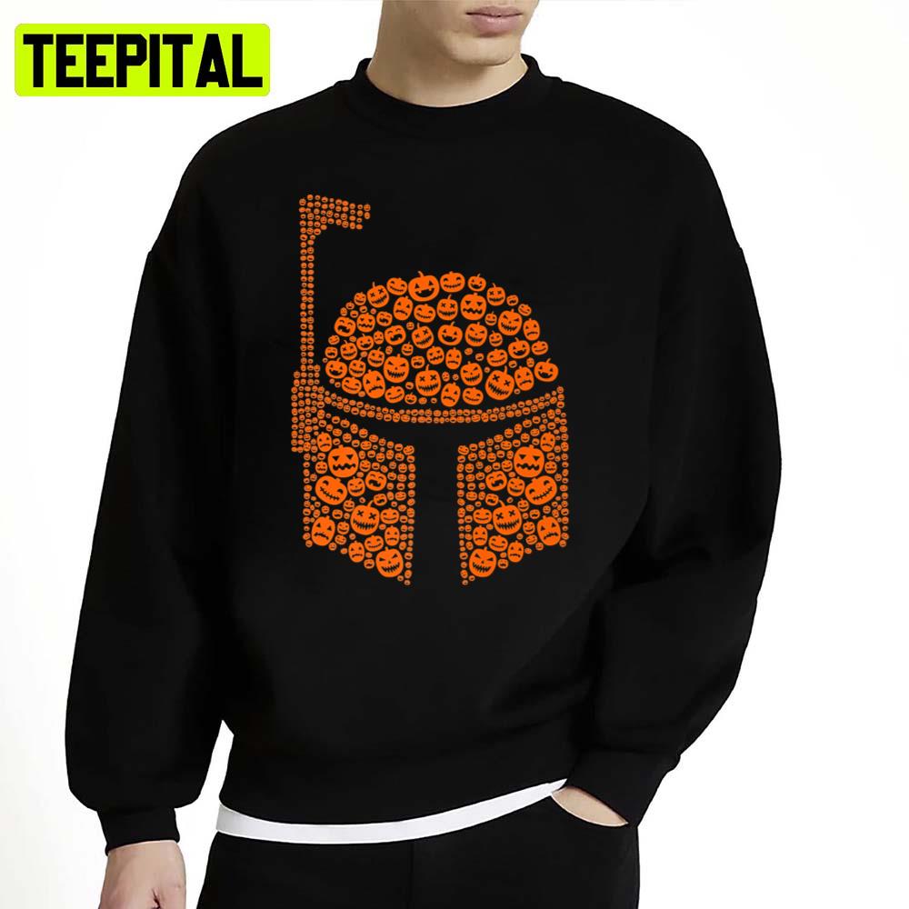 Bob Big Face Spooky Star Wars Halloween Illustration Unisex Sweatshirt Bob Big Face Spooky Star Wars Halloween Illustration Unisex Sweatshirt