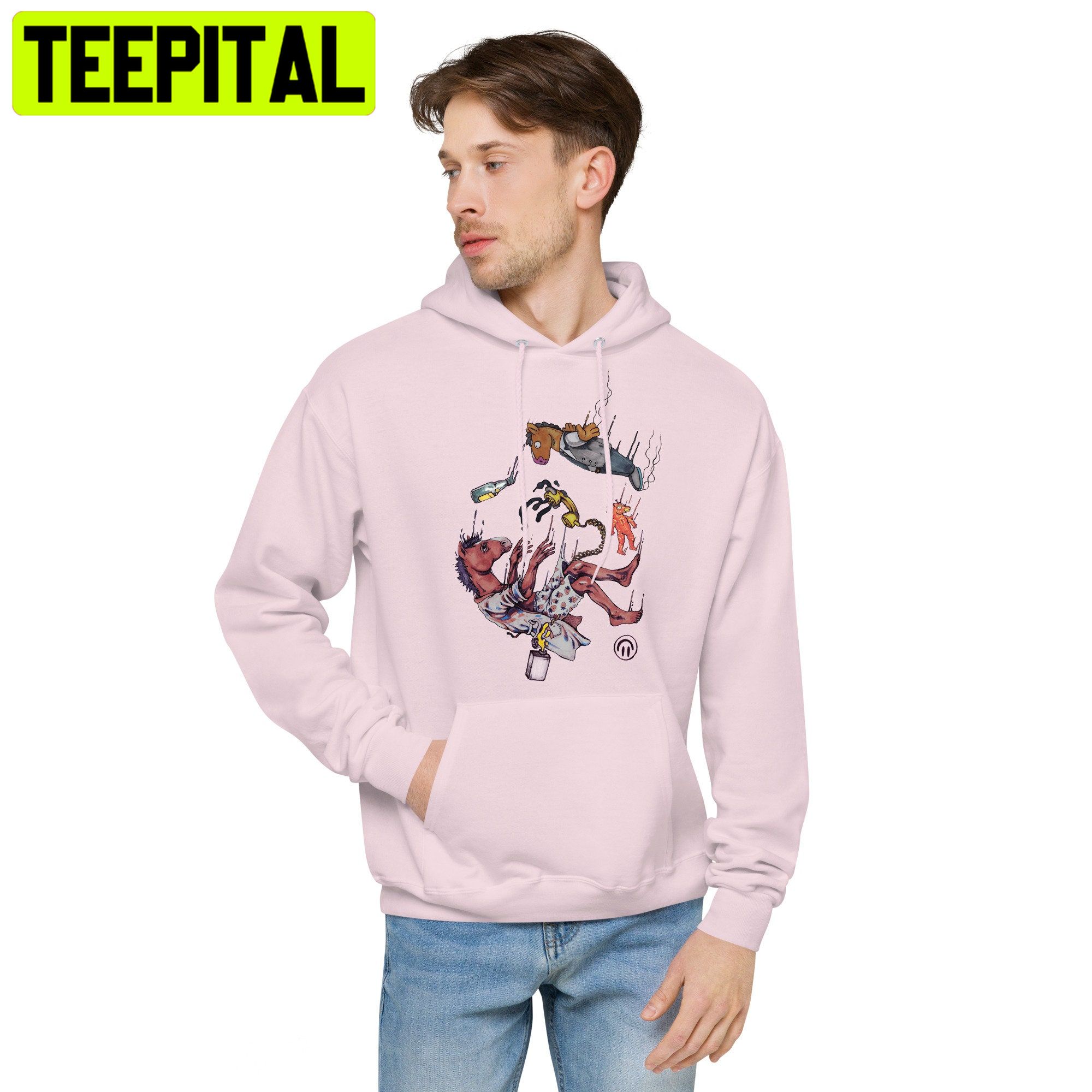Bojack Horseman Flying Trending Unisex Shirt Bojack Horseman Flying Trending Unisex Shirt