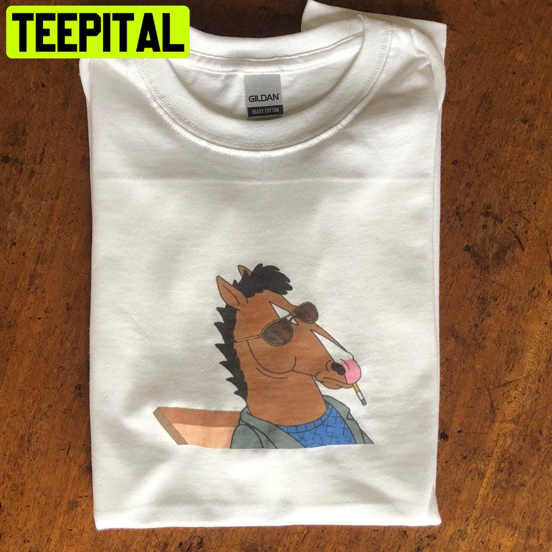 Bojack Horseman Smoking Trending Unisex Shirt Bojack Horseman Smoking Trending Unisex Shirt
