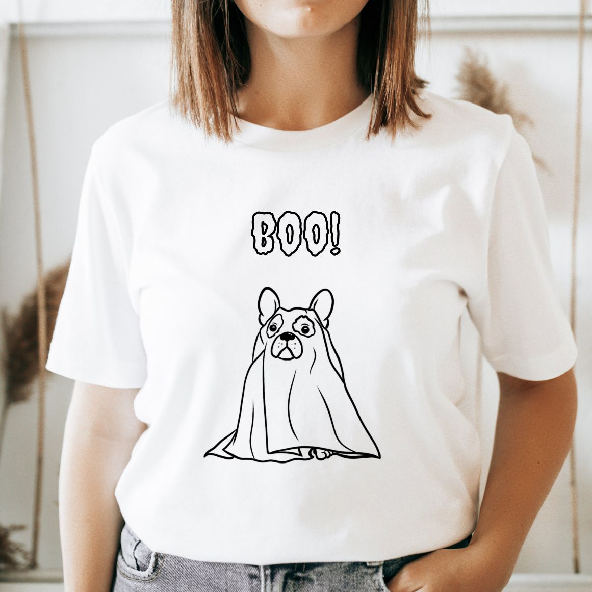 BOO! French Bulldog Halloween Unisex Shirt BOO! French Bulldog Halloween Unisex Shirt