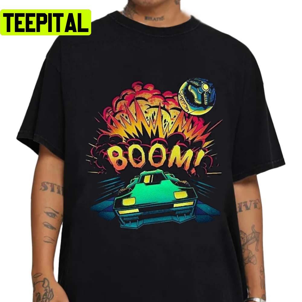 Boom Fun Game Art Rocket League Unisex Sweatshirt Boom Fun Game Art Rocket League Unisex Sweatshirt