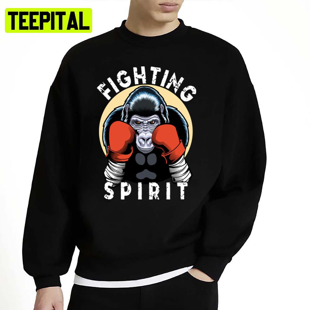 Boxing Gorilla Fighting Spirit Unisex Sweatshirt Boxing Gorilla Fighting Spirit Unisex Sweatshirt