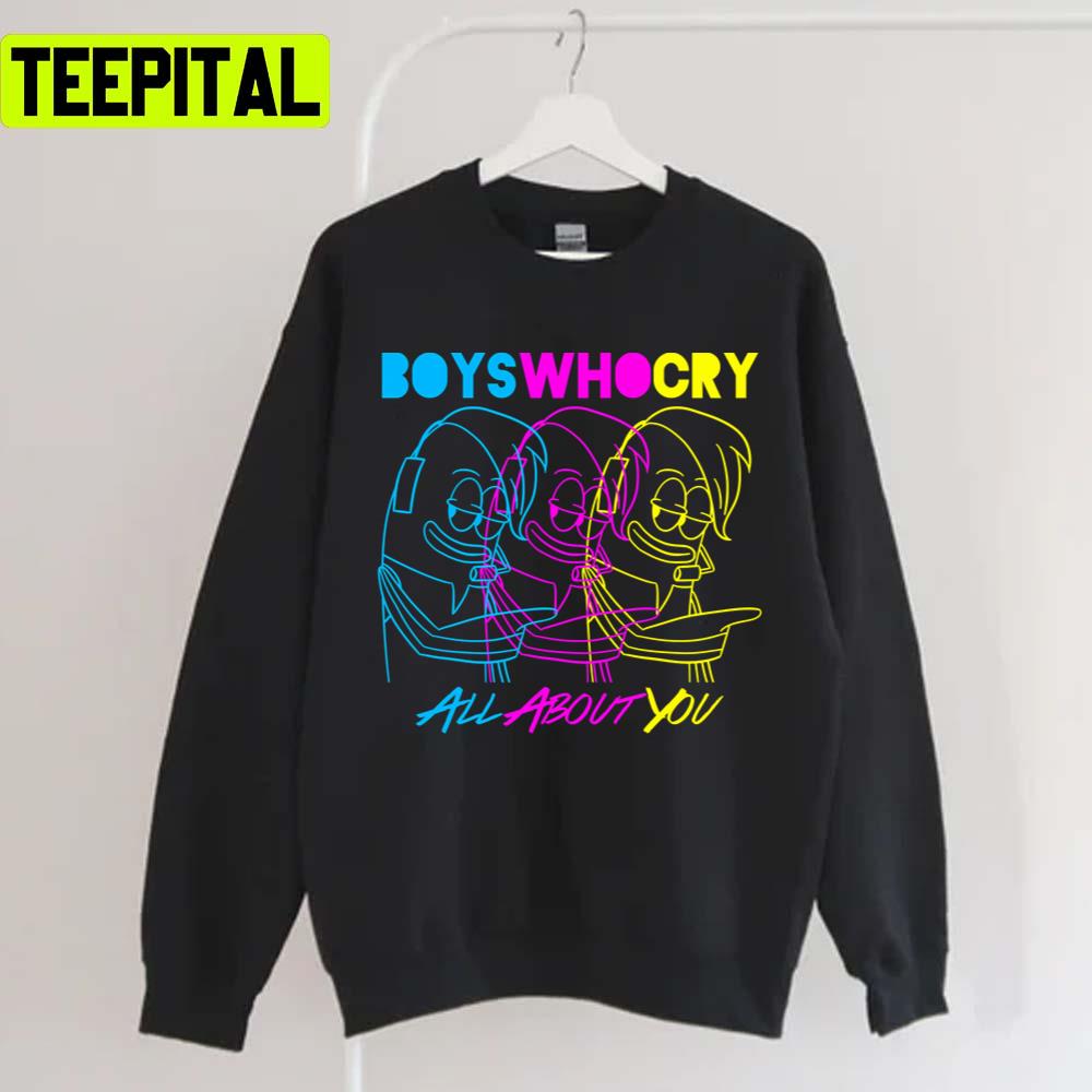 Boys Who Cry Cyan Magenta Yellow Spongebob Squarepants Unisex T-Shirt Boys Who Cry Cyan Magenta Yellow Spongebob Squarepants Unisex T-Shirt